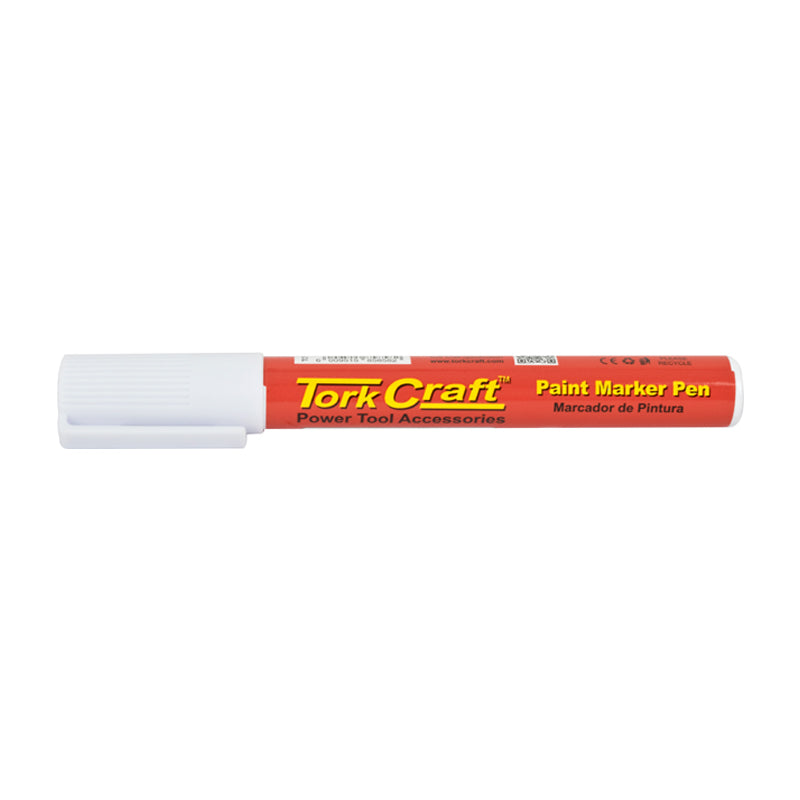 Tork Craft Paint Marker Pen 1Pc Bulk White Bulk freeshipping - Africa Tool Distributors