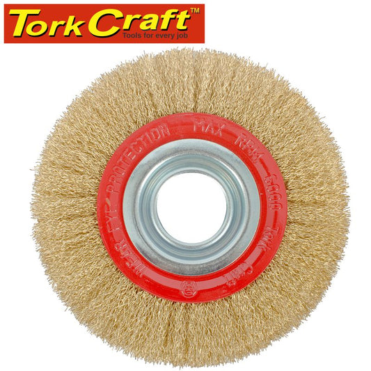 Wire Wheel Brush 150 X 25Mm Bench Grinder Blister freeshipping - Africa Tool Distributors