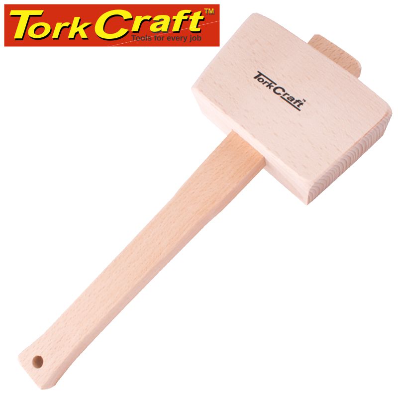 Tork Craft Wooden Mallet 300Mm X 110Mm 290-300G Eng. Beech Wood Tork Craft freeshipping - Africa Tool Distributors