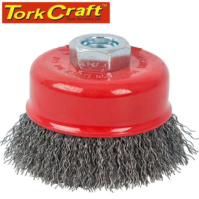 Wire Cup Brush Crimped Plain 100Mmxm14 Bulk freeshipping - Africa Tool Distributors