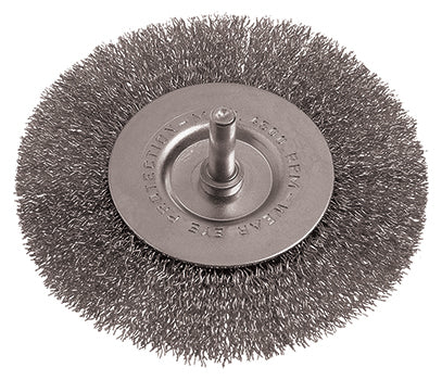 Wire Wheel Brush 100Mm 6Mm Shaft Stainless Steel freeshipping - Africa Tool Distributors