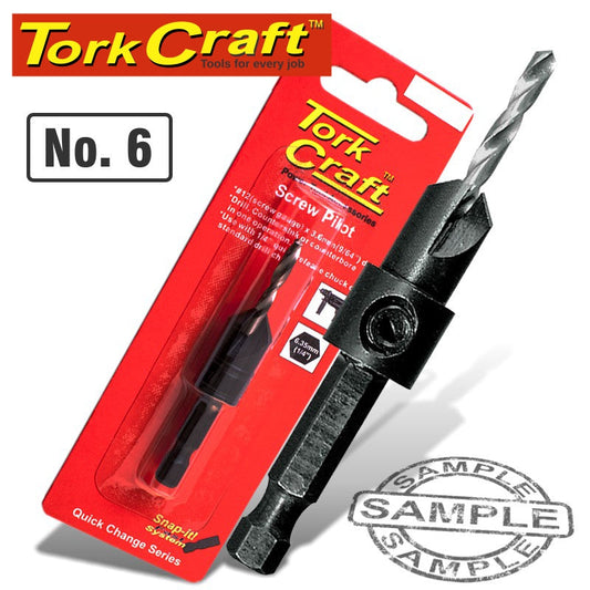 Tork Craft Screw Pilot No.6 Carded freeshipping - Africa Tool Distributors