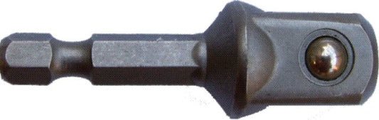 Socket Adaptor 1/4'M Sq X 50Mm 1/4'M Hex Shank Carded freeshipping - Africa Tool Distributors