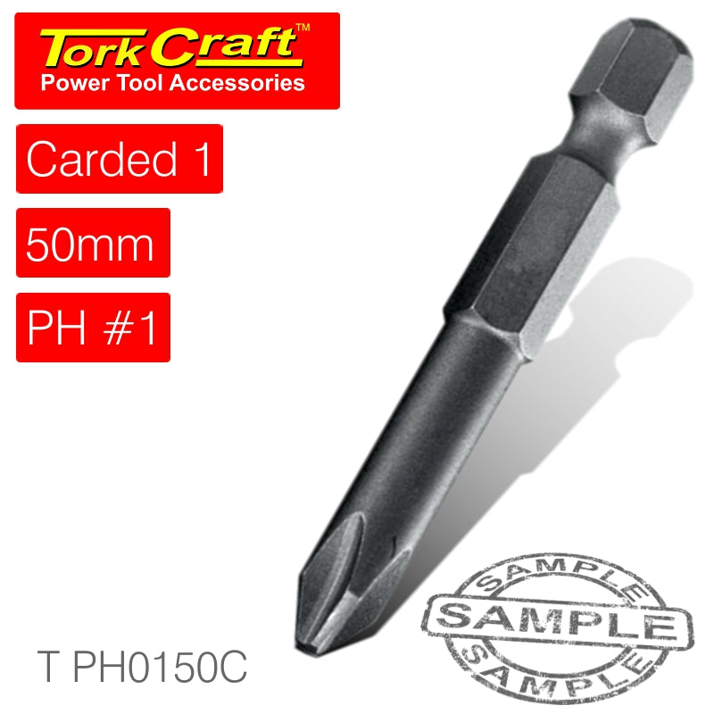 Phil.1 X 50Mm Power Bit 1/Card freeshipping - Africa Tool Distributors