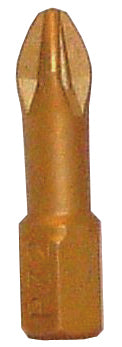 Tork Craft Pozi 2 X 25Mm Insert Bit Torsion Titanium Coated Pz2 freeshipping - Africa Tool Distributors