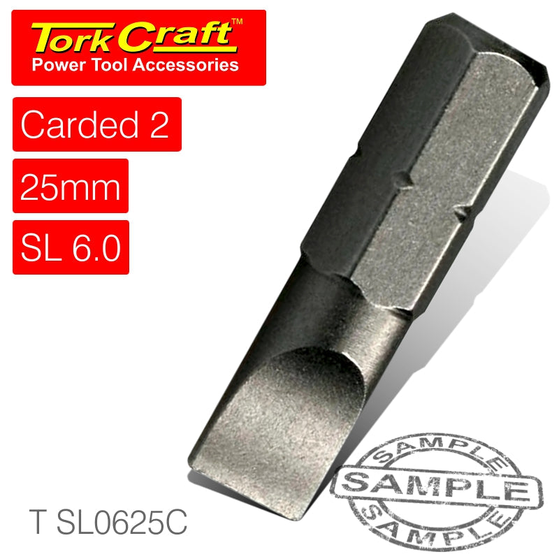 S/D Insert Bit 6Mmx25Mm 2/Card freeshipping - Africa Tool Distributors