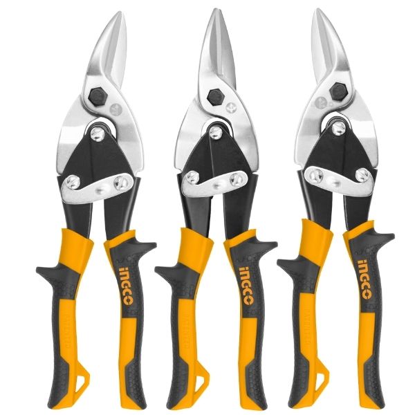 Ingco - Aviation Snip Set - (3Pcs)