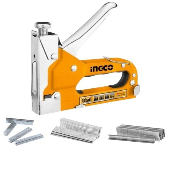 Ingco - Staple Gun (3-in-1) - Including Staples